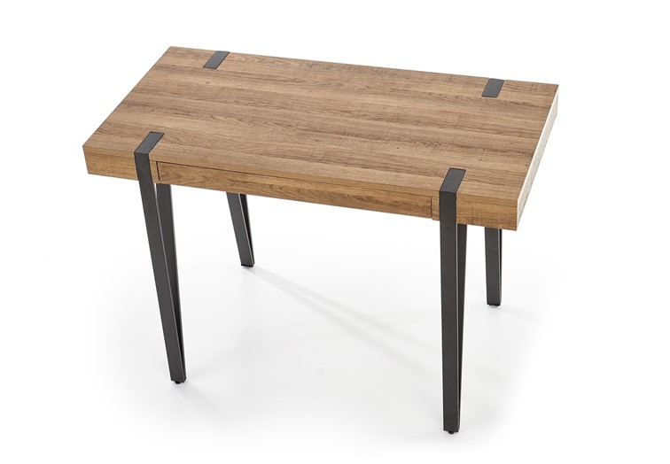 Biurko B39 Czarny/Orzech Miodowy