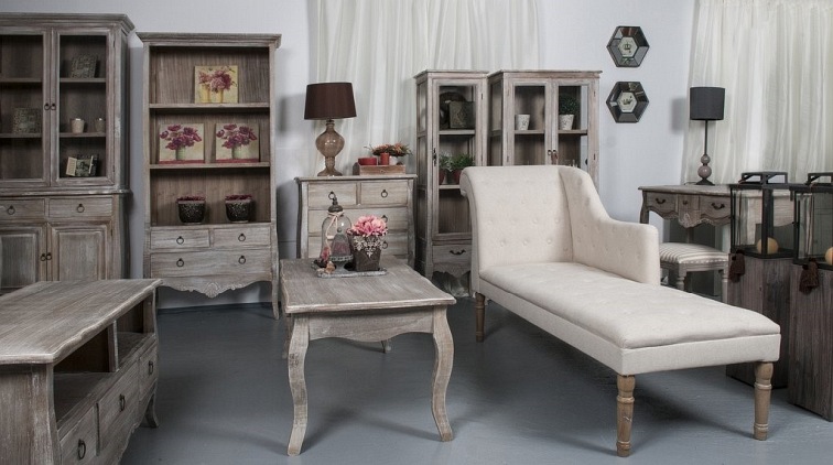 Komoda MERANO 010B Vintage Brązowy/Szary