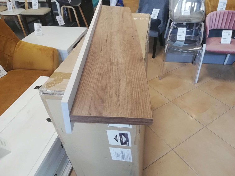 Półka Wisząca MAGIC MA-11 Dąb/Biały