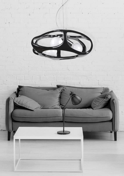 Lampa wisząca Amano czarna