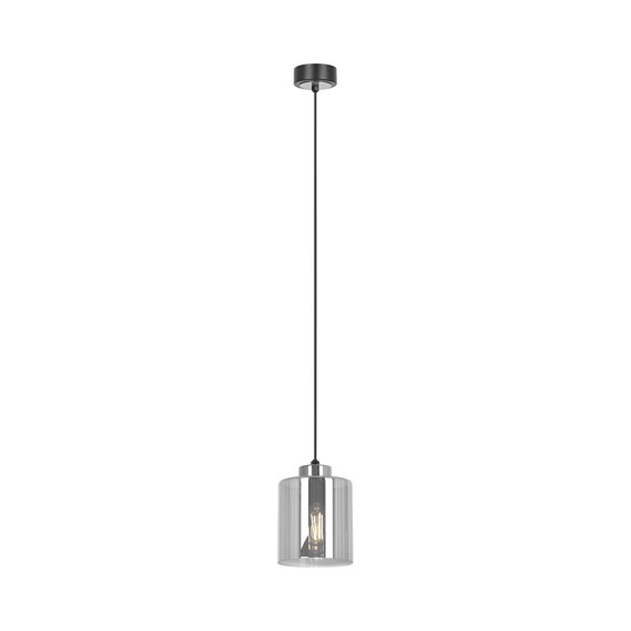 Lampa Wisząca LUNA K-5525 Czarny/Grafitowy/Srebrny