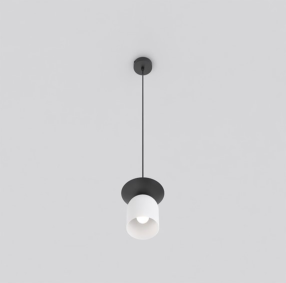 Lampa Wisząca EGO 1 Biały/Czarny