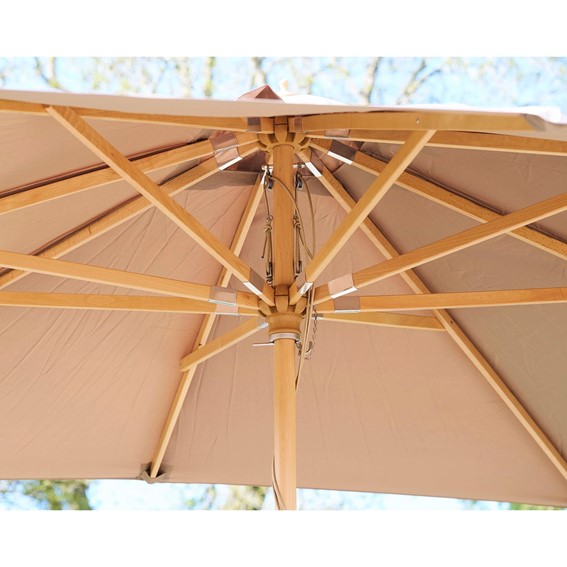Parasol Ogrodowy ORLANDO 300x300cm Beżowy