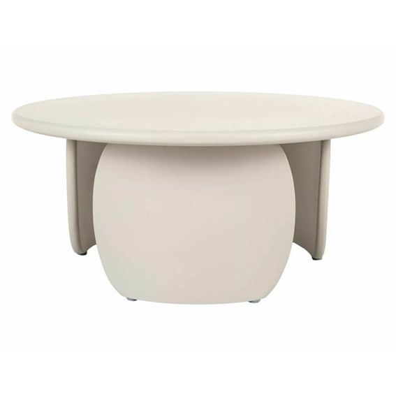 Ława NOEMI Fi80cm Beż Mat