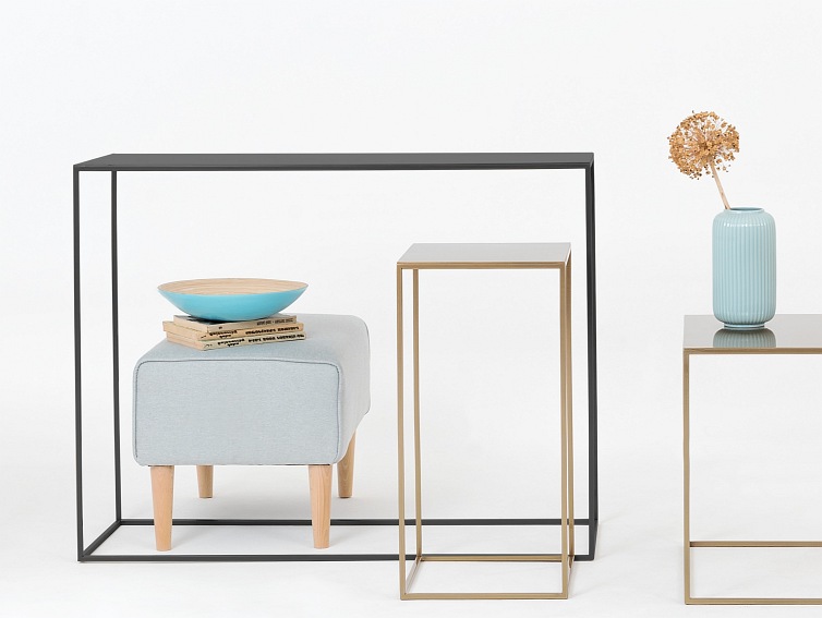 Konsola TENSIO Metal 100x35 Czarny