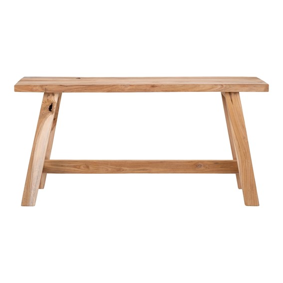 Ławka Drewniana BARCELONA 90cm Naturalny