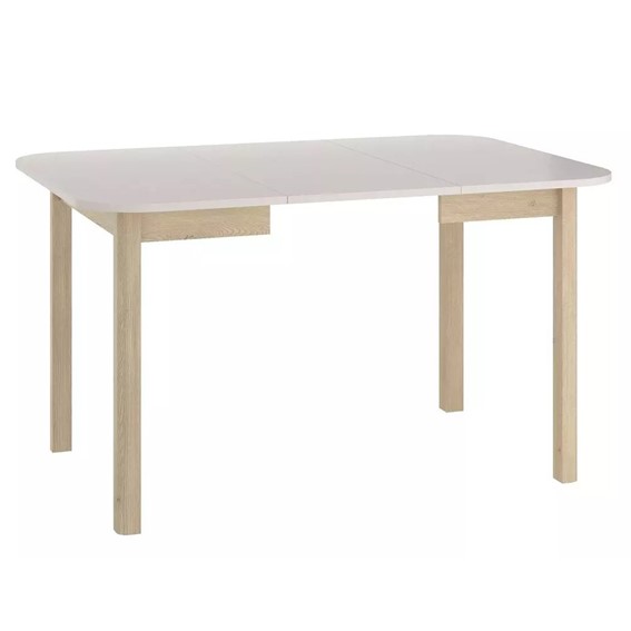 Stół Rozkładany DANTE II (90-130)x90 Kaszmir/Dąb Cremona Torro