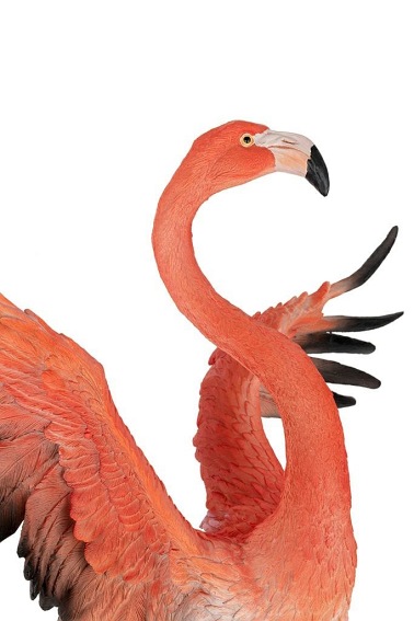 Dekoracja Stojąca Flamingo Road Fly 28x49x66 Różowy