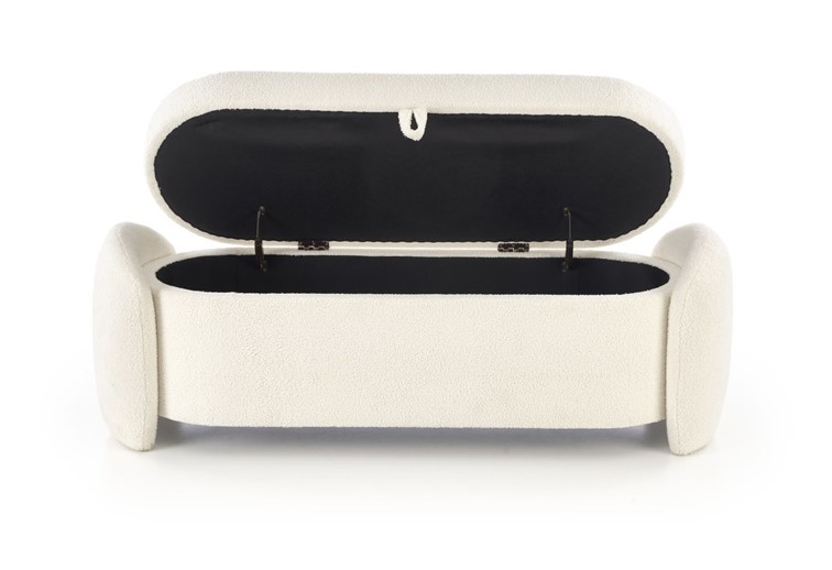 Ławka FICARIA z Funkcją Pojemnika Kremowy