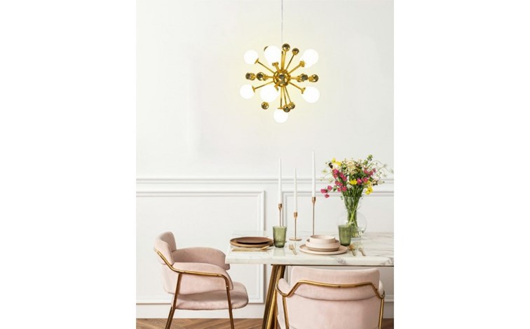 Lampa Wisząca AURELIA Złoty