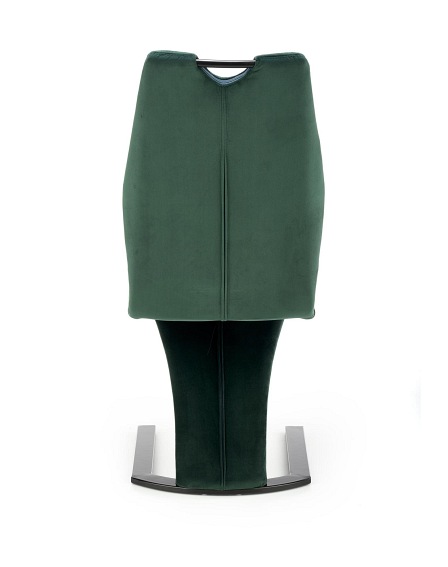 Krzesło K442 Czarny/Ciemny Zielony