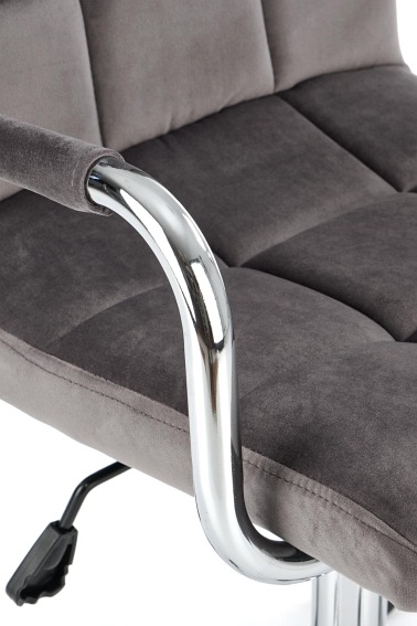 Fotel Młodzieżowy GONZO 4 Velvet Popielaty