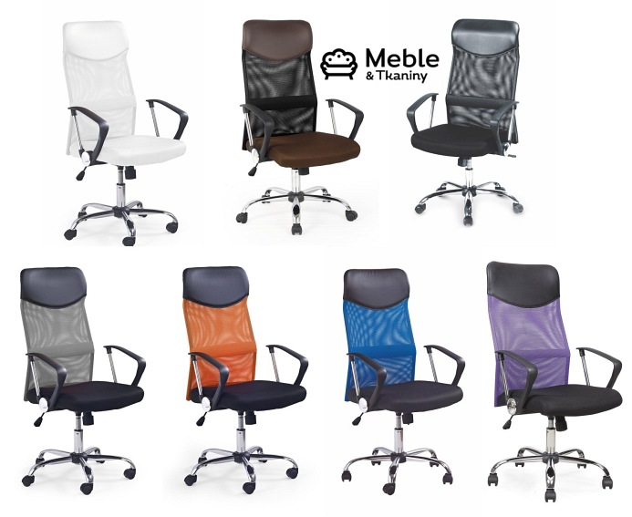 Fotel Pracowniczy VIRE Niebieski