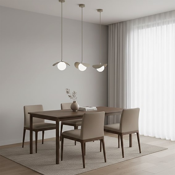 Lampa Wisząca RITUAL 1S Beżowy