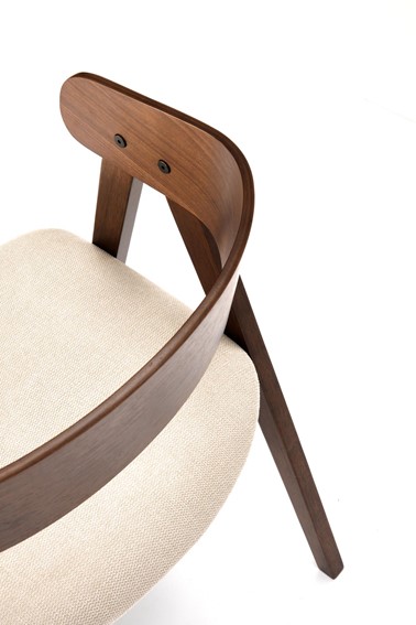 Krzesło K562 Orzechowy/Beżowy