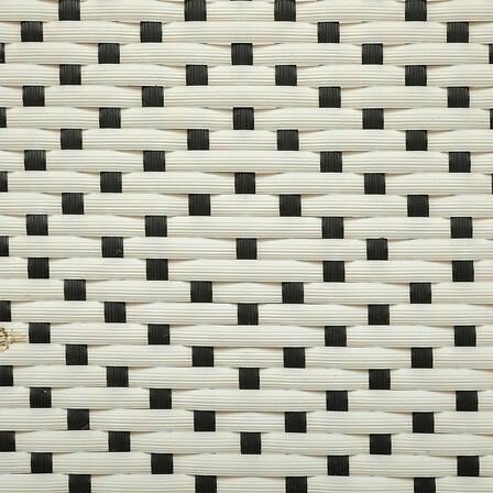 Stołek Barowy TRECIA Biały/Naturalny