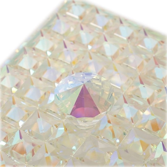 Pojemnik na Biżuterię RAINBOW Szklany