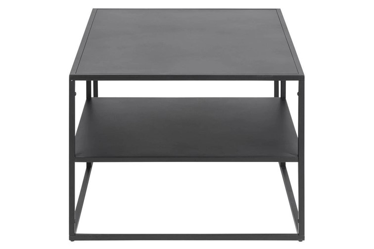 Stolik NEWTON 90x60 z Półką Czarny