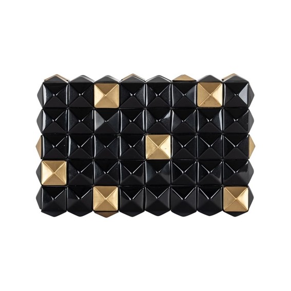 Pojemnik na Biżuterię VELICIA Złoty/Czarny