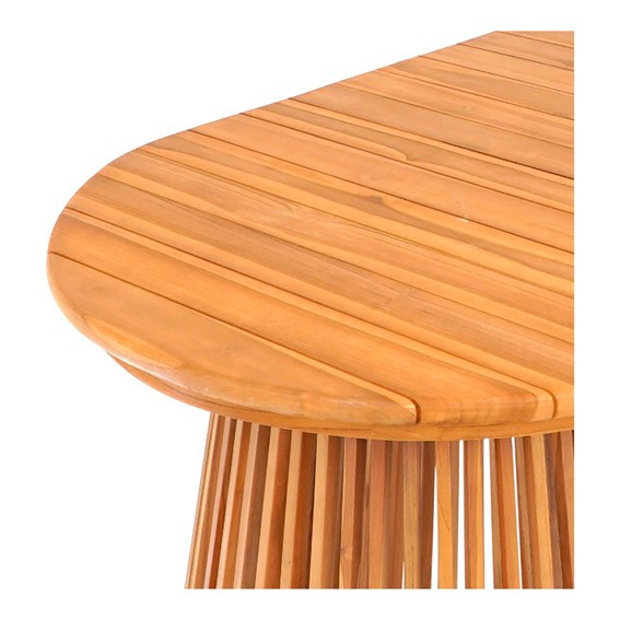 Stół Owalny BERJA 200x90cm Naturalny