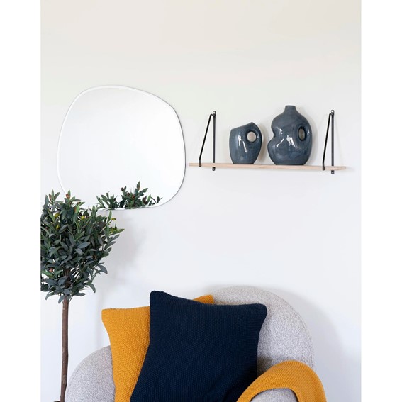 Półka Ścienna ARNHEM 65cm Czarny/Naturalny
