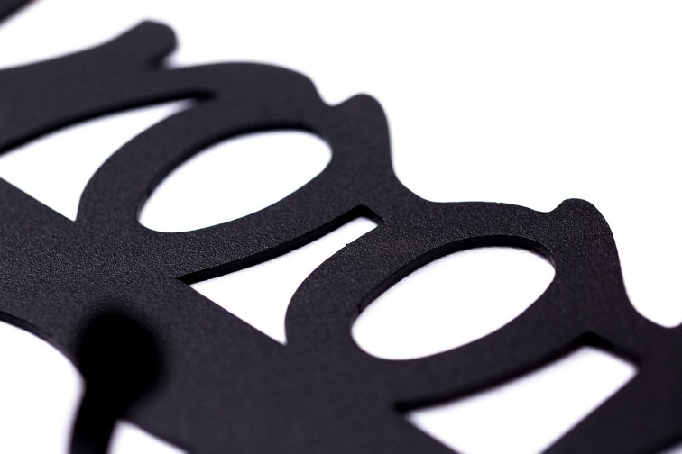 Wieszak Ścienny Bathroom 4x40x12 Czarny