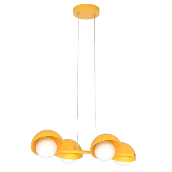Lampa Wisząca BOOM 4 Pomarańczowy
