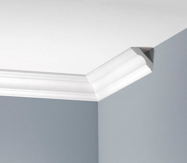 Listwa Gzymsowa Gładka LGG-03 240 cm Biały