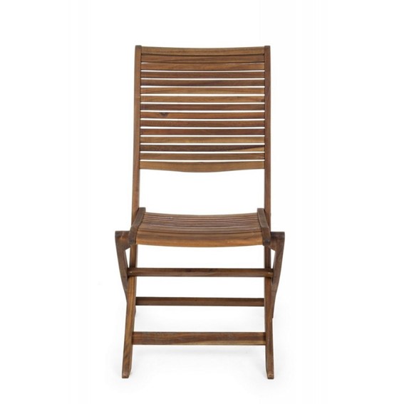 Krzesło Ogrodowe Składane NOEMI Naturalny