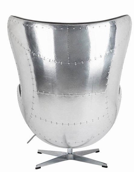 Fotel EGG AVIATOR PU Czarny
