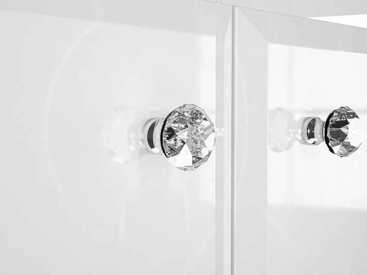 Witryna GLAMOUR 01 Biały