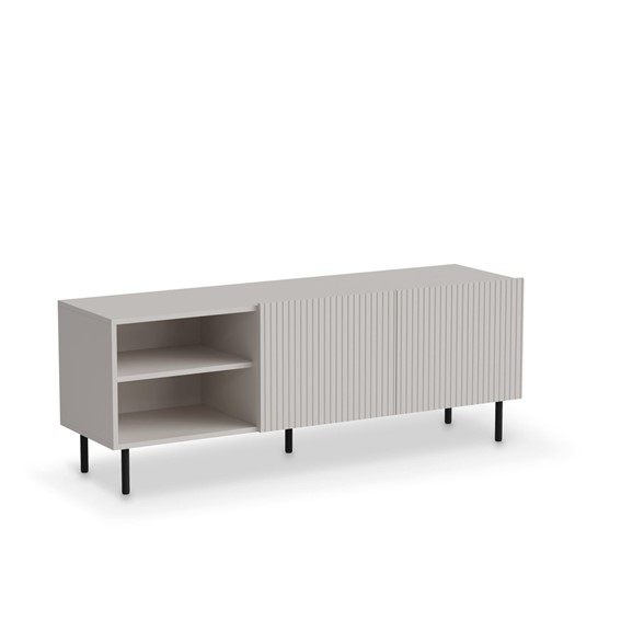 Stolik RTV PAXOS RTV-1 150 cm Kaszmir/Czarny