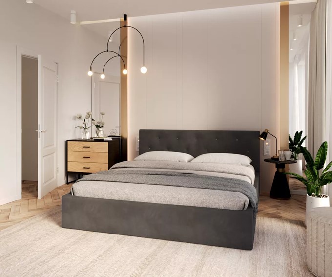 Łóżko Tapicerowane MIRAGE 90x200