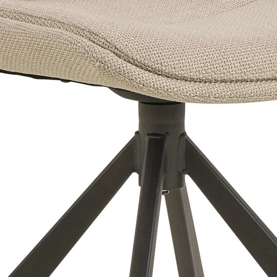 Krzesło ADISA Beżowy/Czarny