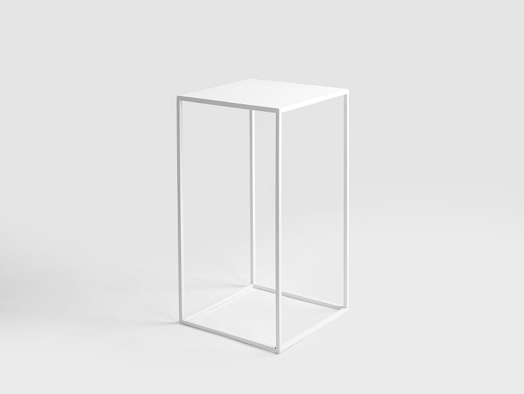 Stolik TENSIO METAL 30 Biały