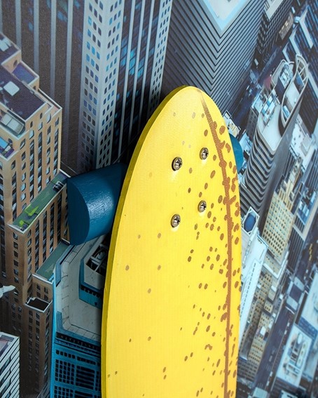 Obraz BIG CITY SKATER 130x130cm