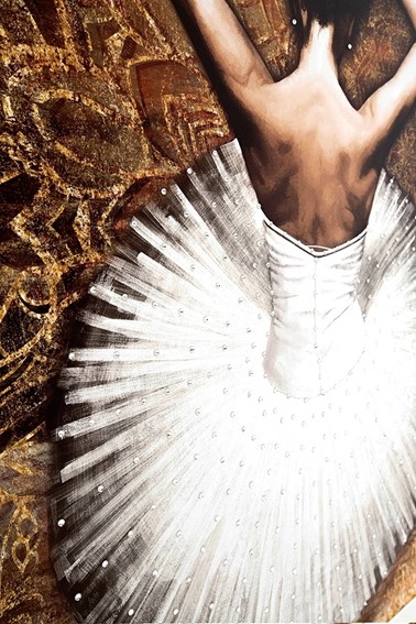 Obraz BALLERINA 1 100x120cm