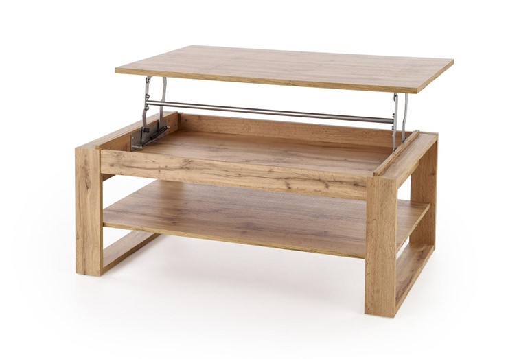 Ława BETTY z Podnoszonym Blatem (65-92)x114 cm Dąb Artisan