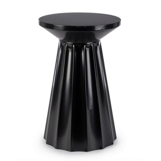 Stolik Kawowy ADELYA Fi30cm Czarny