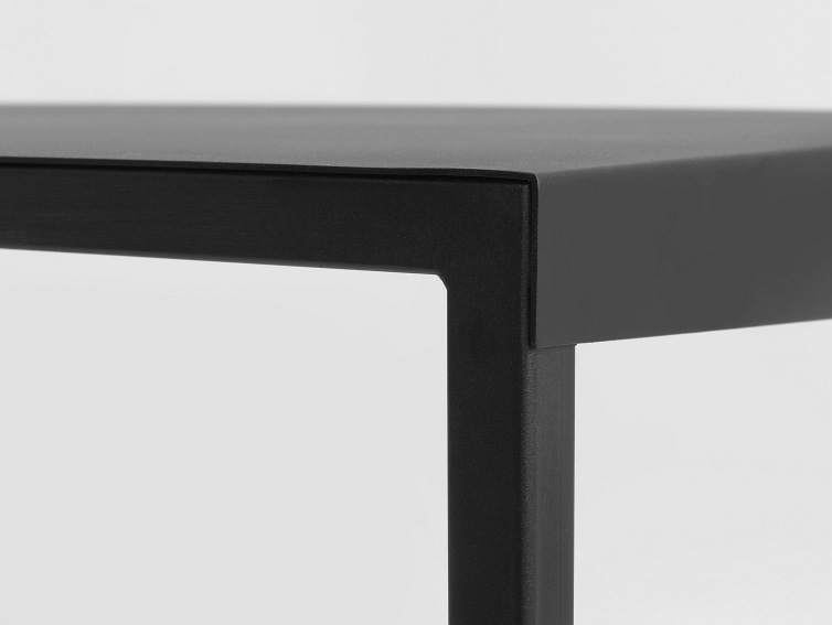 Stół Jadalniany Obroos Metal 140x80 Czarny