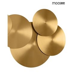 Lampa Ścienna SCUDO Złoty