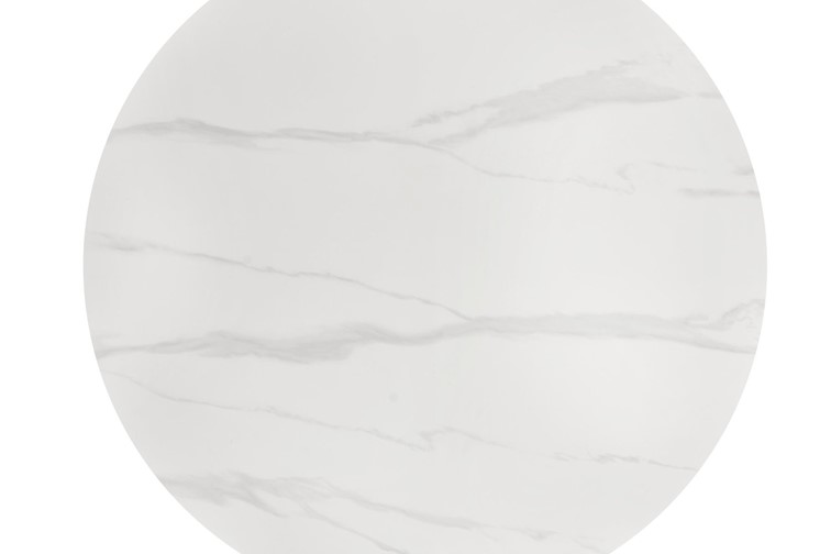 Stół EDGAR 2 fi100 Biały