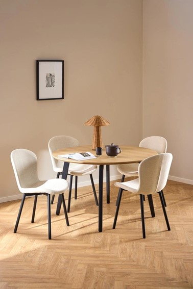 Krzesło ESRA Beżowy/Czarny