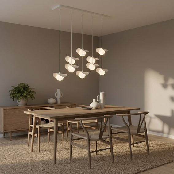 Lampa Wisząca RITUAL 9 Biały