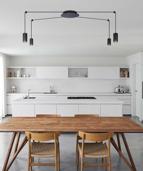 Lampa Wisząca PUERTO K-4897 Czarny