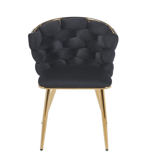 Krzesło Velvet K47-FX (G) Czarny