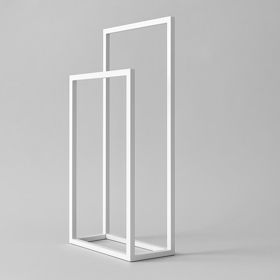 Wieszak Łazienkowy KAJA HOME KS-62 TOWEL II Biały