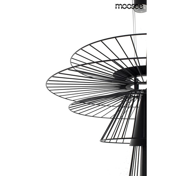 Lampa Wisząca SESTO Czarny