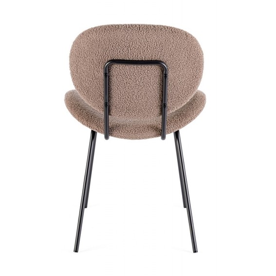 Krzesło MADDIE Brązowy