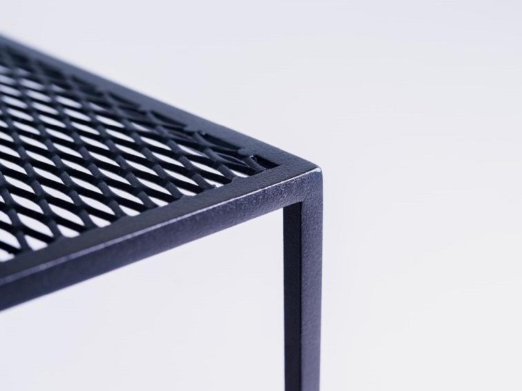 Stolik Matrix Metal 30x30x60 Czarny